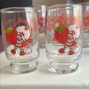 American Greetings Strawberry Shortcake Glasses